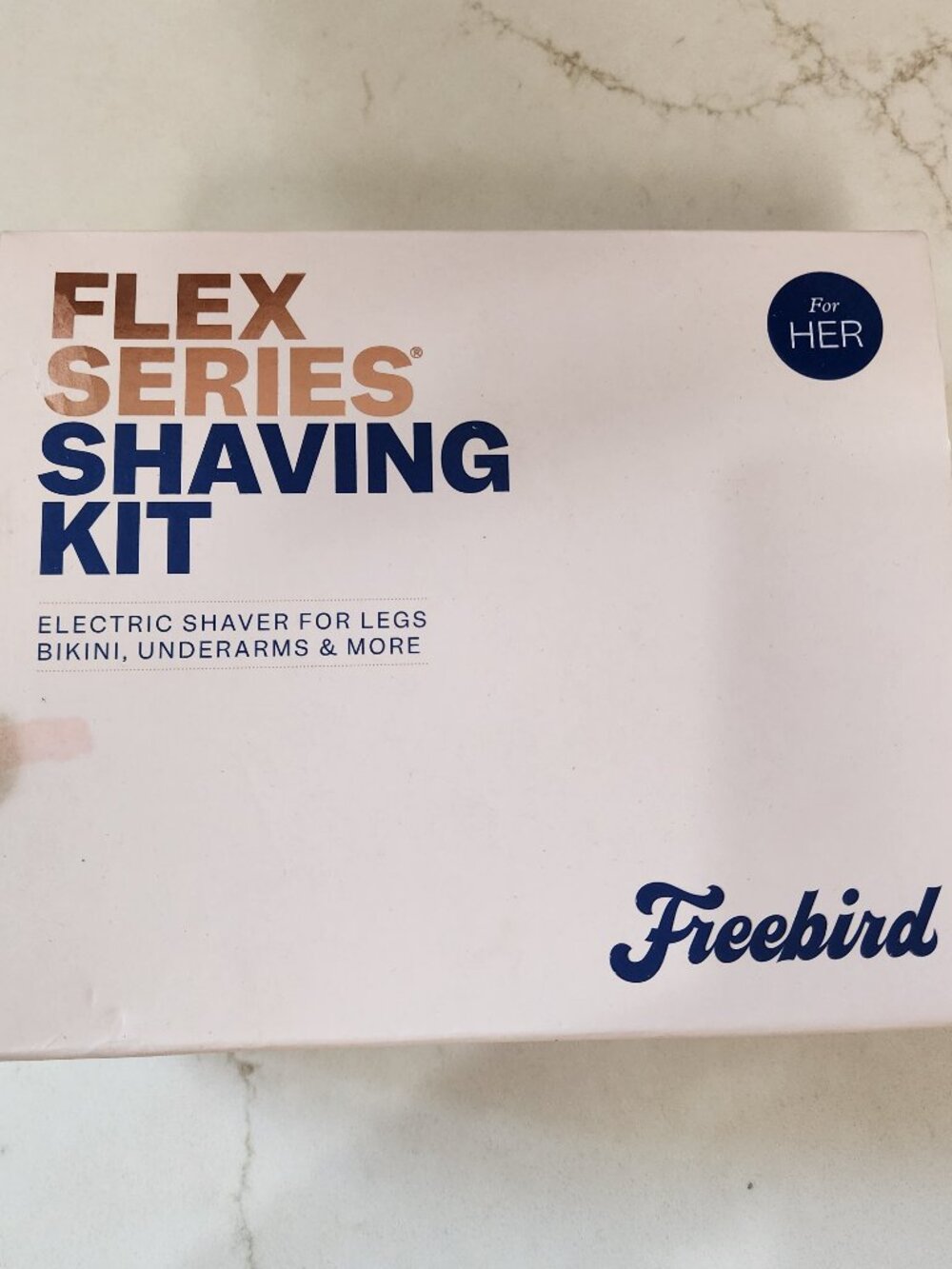 Freebird Flex Series Shaving Kit For Her - New In Box